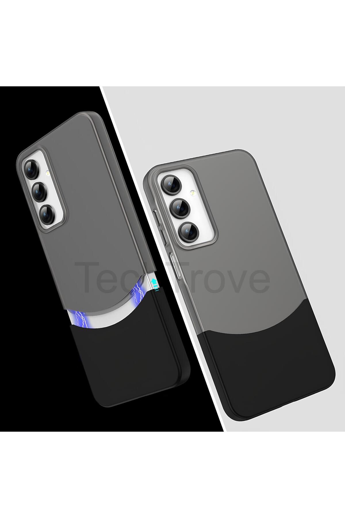TechTrove Samsung Galaxy A26 Kılıf Mıknatıslı Çift Bölmeli Ultra İnce Lüks Kapak