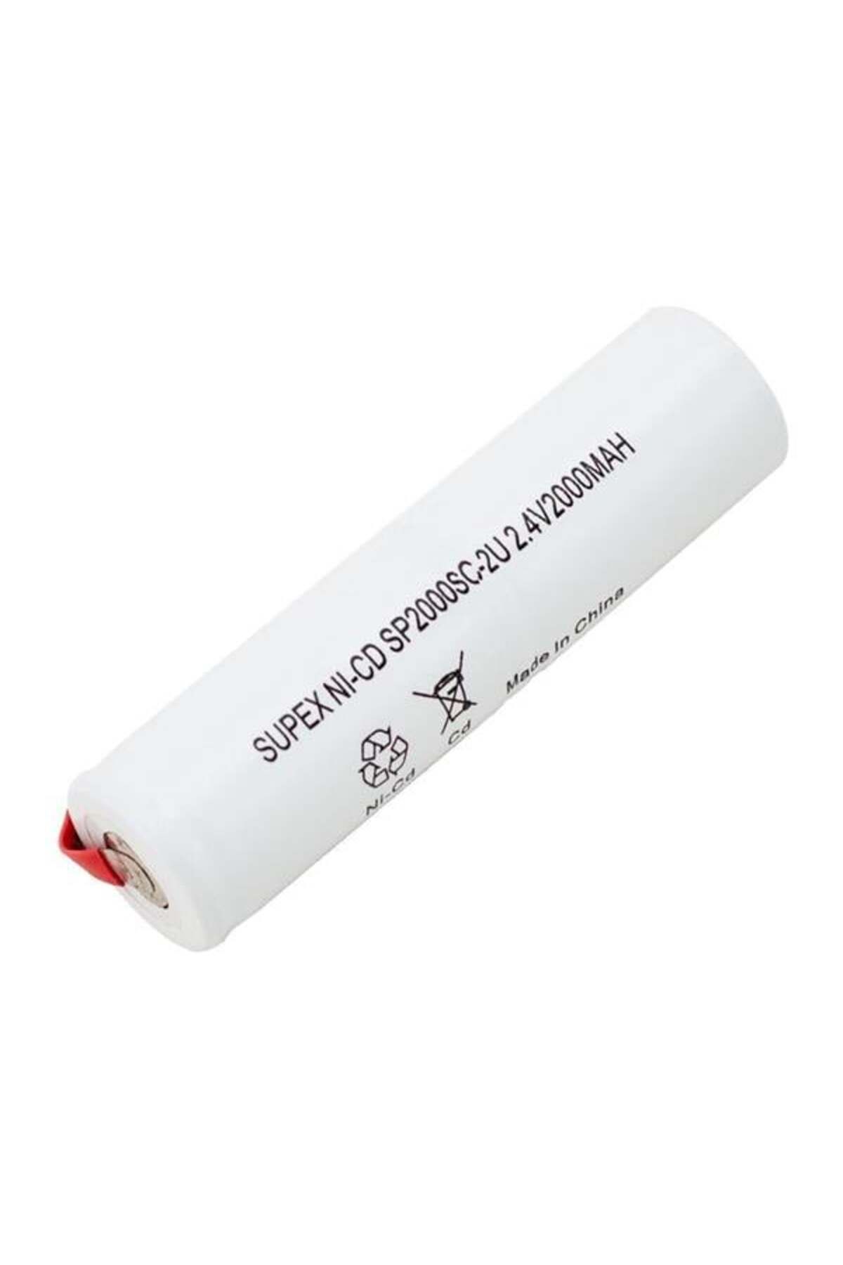 robotrend Üst Üste Dik 2'Li 2.4V 2000Mah Süpürge Pili