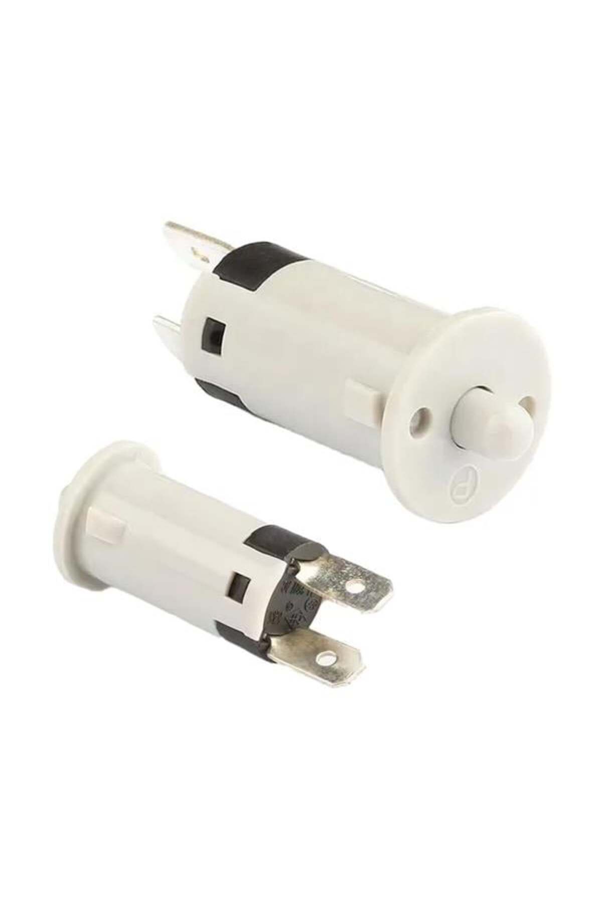 YİĞİTAUTOCLASS IC-187A Kapak Switch Ø12mm (NC) Normalde Kapalı Kontak PBS-25B Beyaz