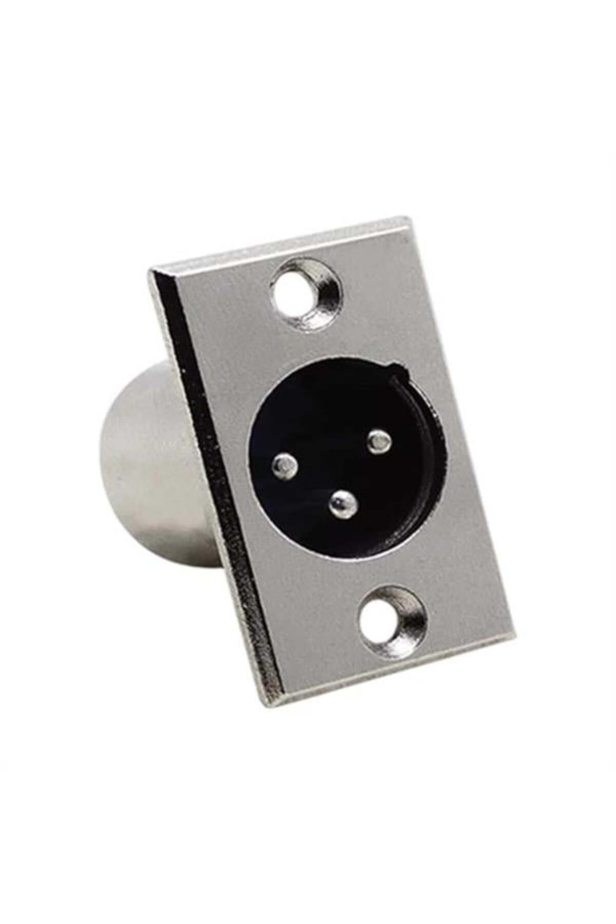Pİ GLOBAL Elektromer Canon Xlr 3 Pin Erkek Şase Konnektör