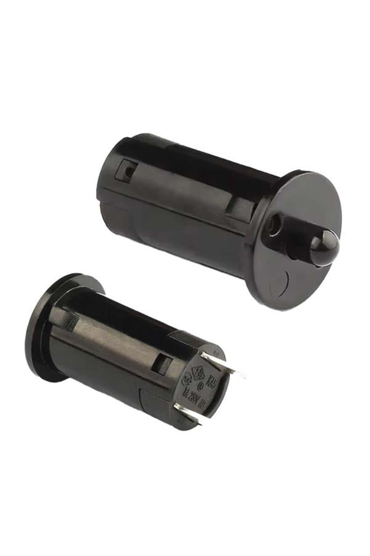 YİĞİTAUTOCLASS IC-187A Kapak Switch Ø12mm (NC) Normalde Kapalı Kontak PBS-25B Siyah