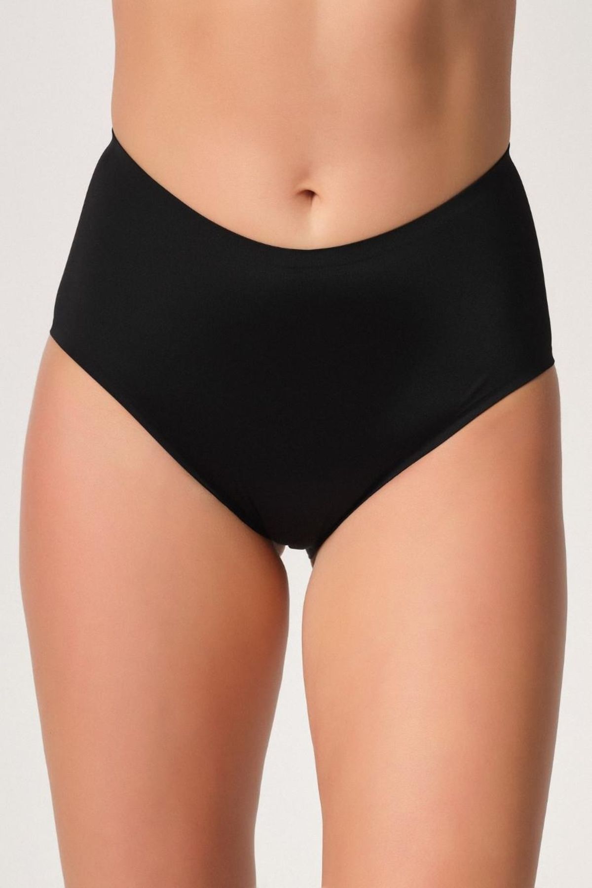 Nemere SİYAH MI Emay 2804 Yapıştırma Lazer Brezilya Slip