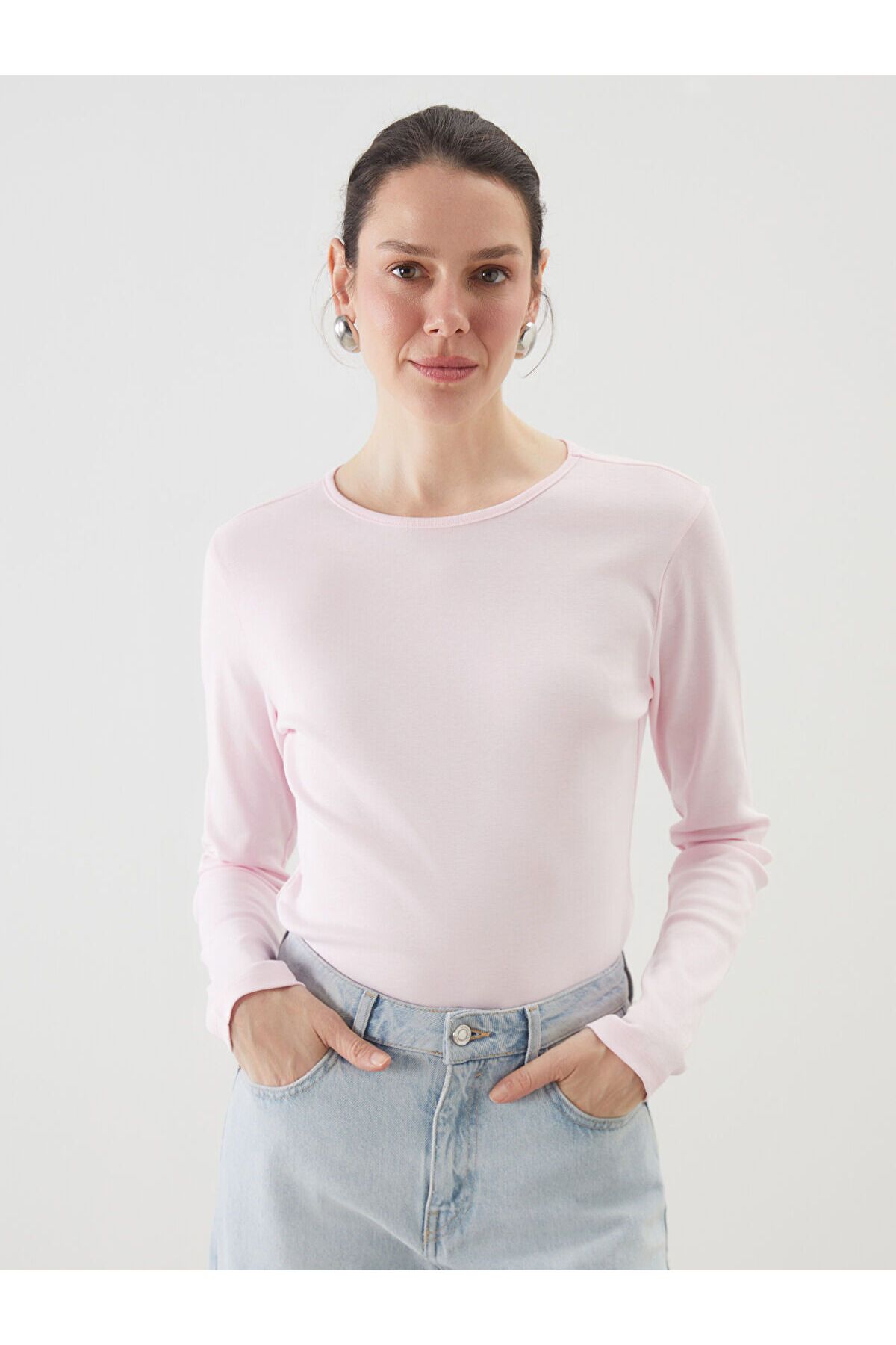 LC Waikiki Bisiklet Yaka Kadın Body