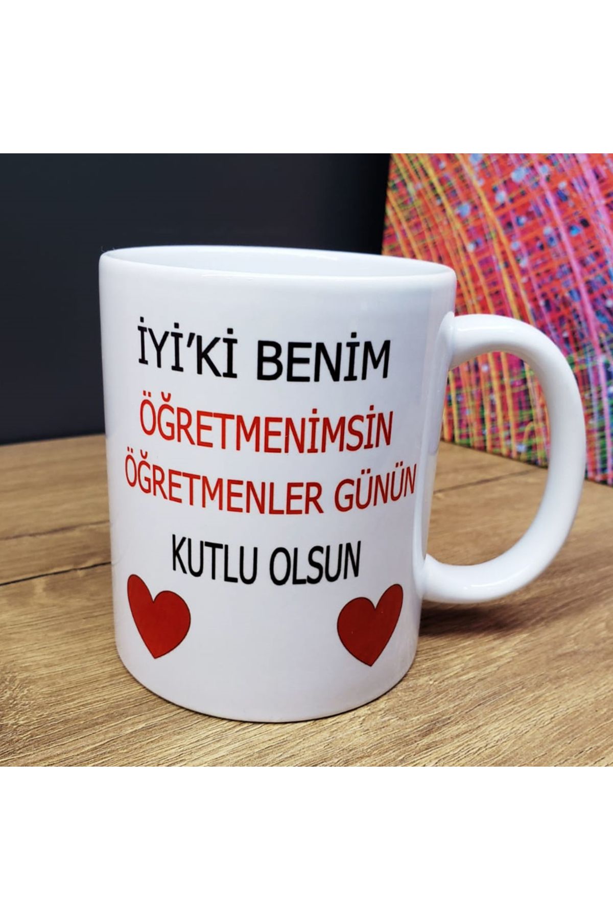 Skygo Öğretmene Hediye Kupa Bardak