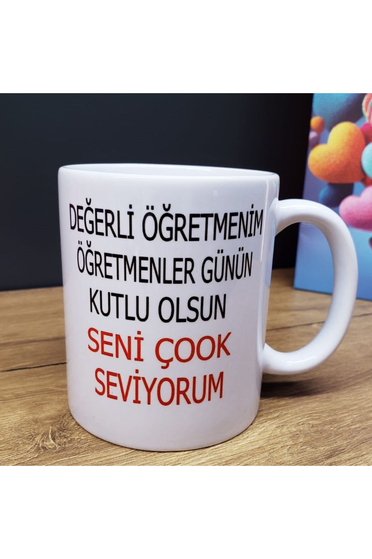 Skygo Öğretmenler Günü Tasarımlı Kupa Bardak