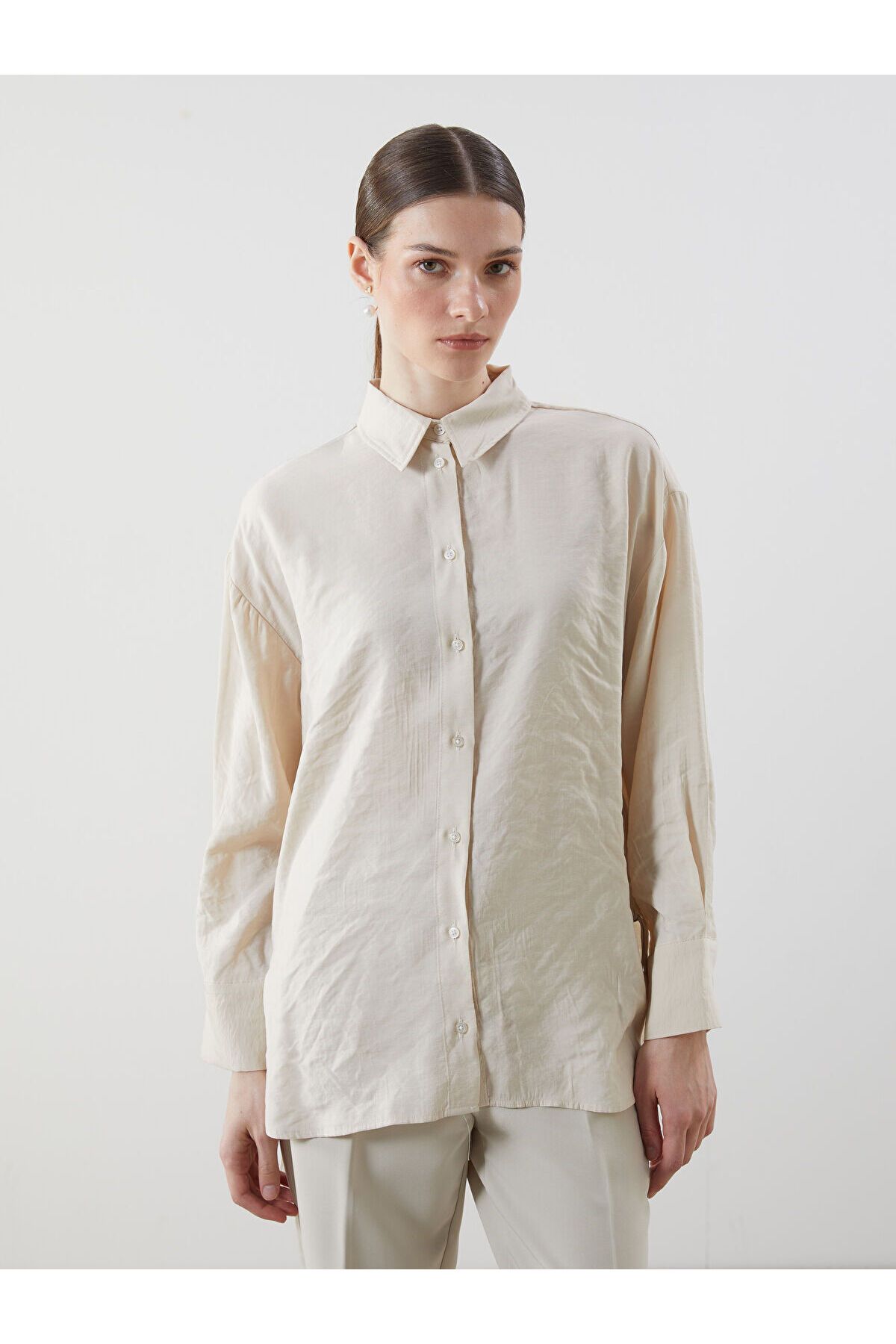 LC Waikiki Oversize Kadın Gömlek Tunik