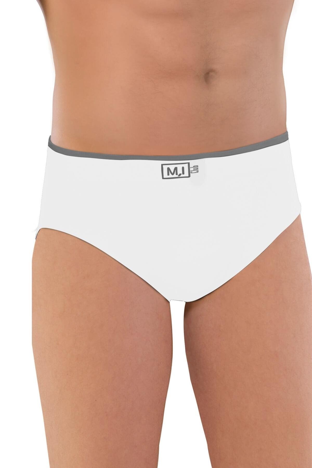 Nemere BEYAZ MI Emay 2109 Erkek Slip