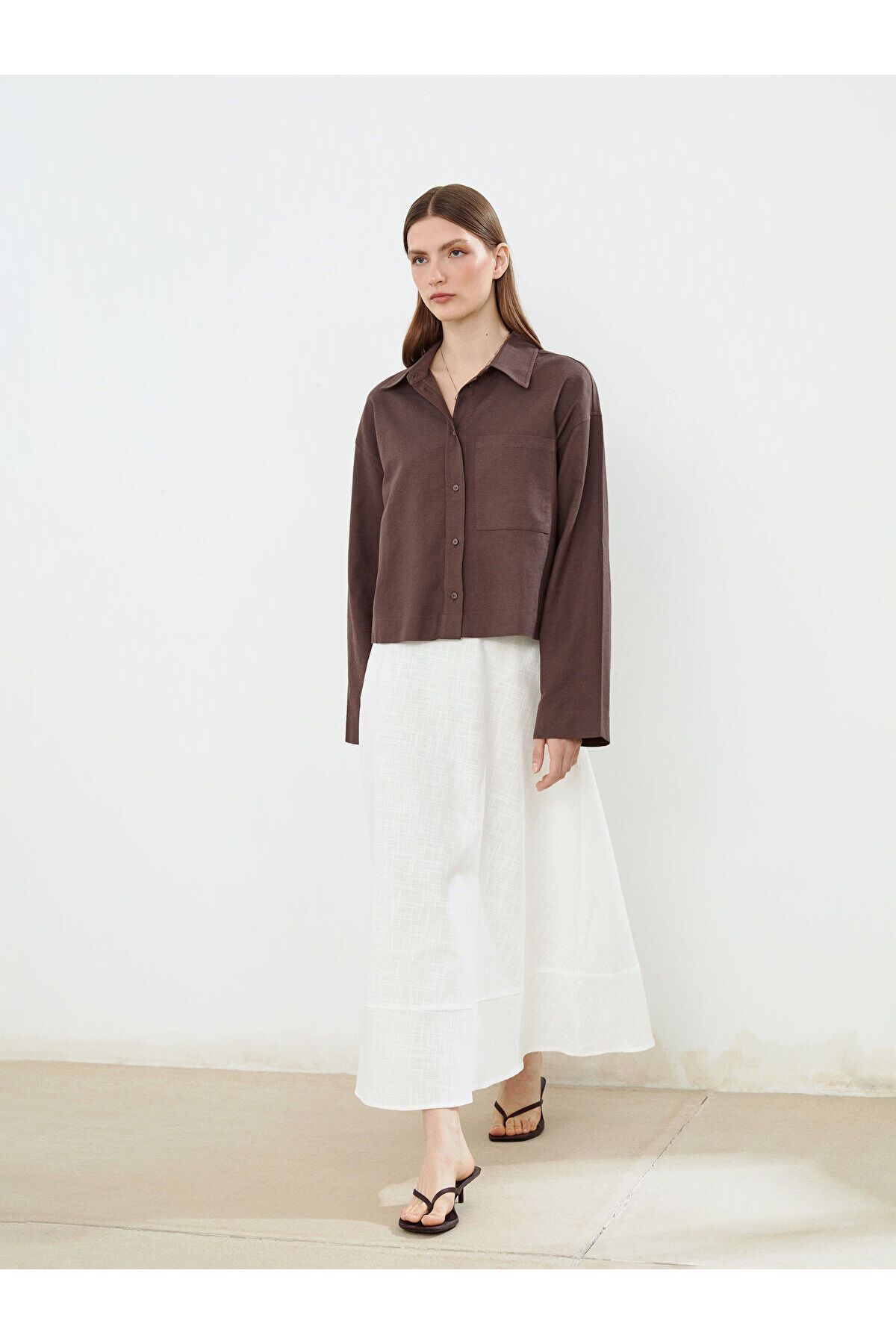 LC Waikiki Beli Lastikli Loose Fit Etek