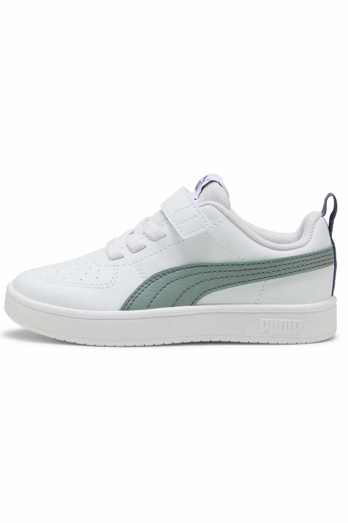 Puma Rickie AC+ PS Çocuk Sneaker Ayakkabı 385836-39 BEYAZ