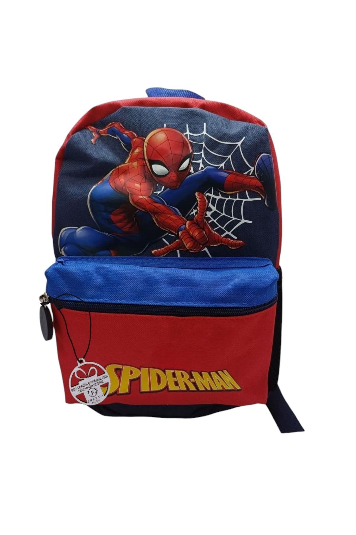 SPIDERMAN Çocuk Okul Öncesi Örümcek Adam Figürlü Ana Okul Çantası