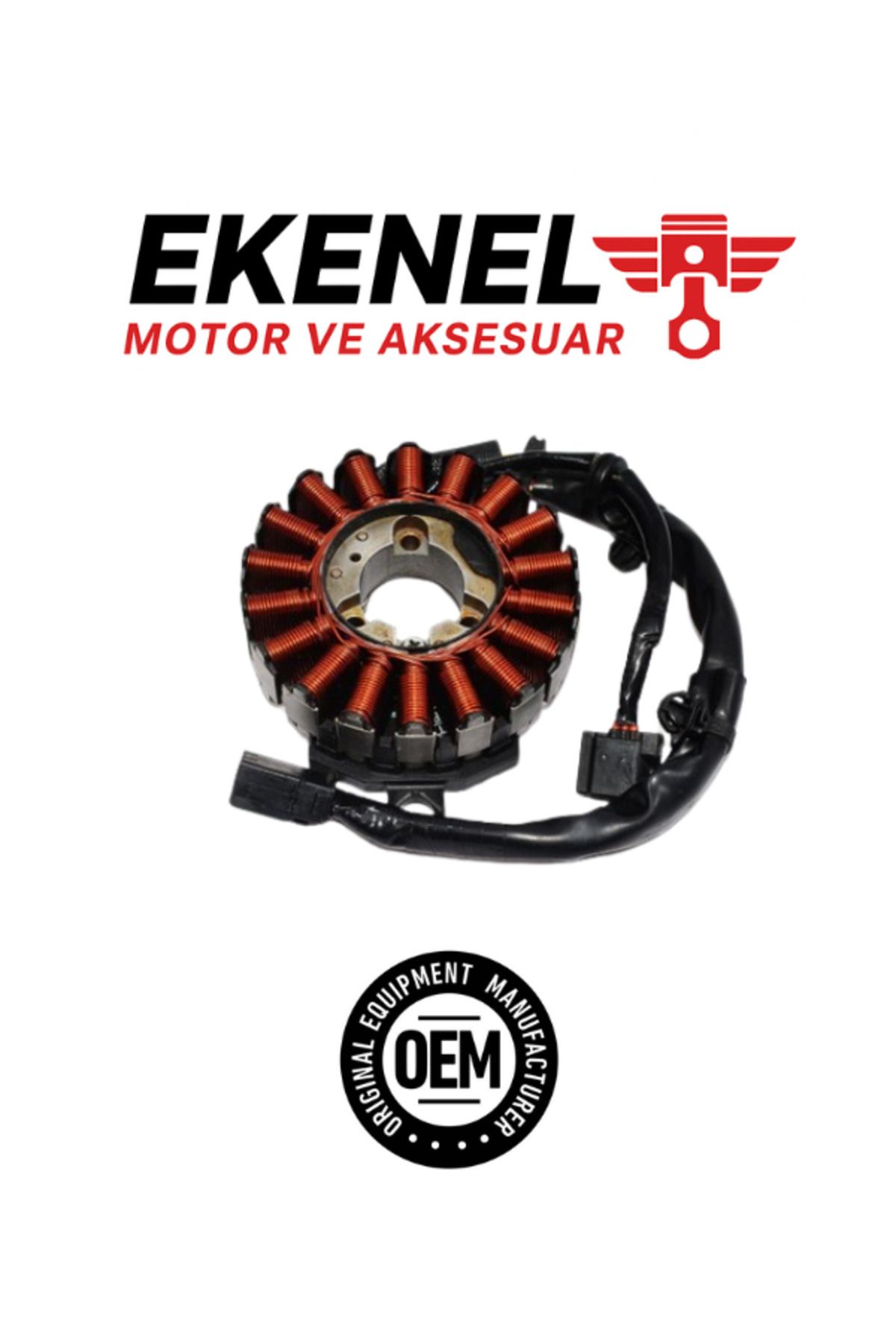 OEM Honda Alpha 110 Statör | OEM Uyumlu Alternatör