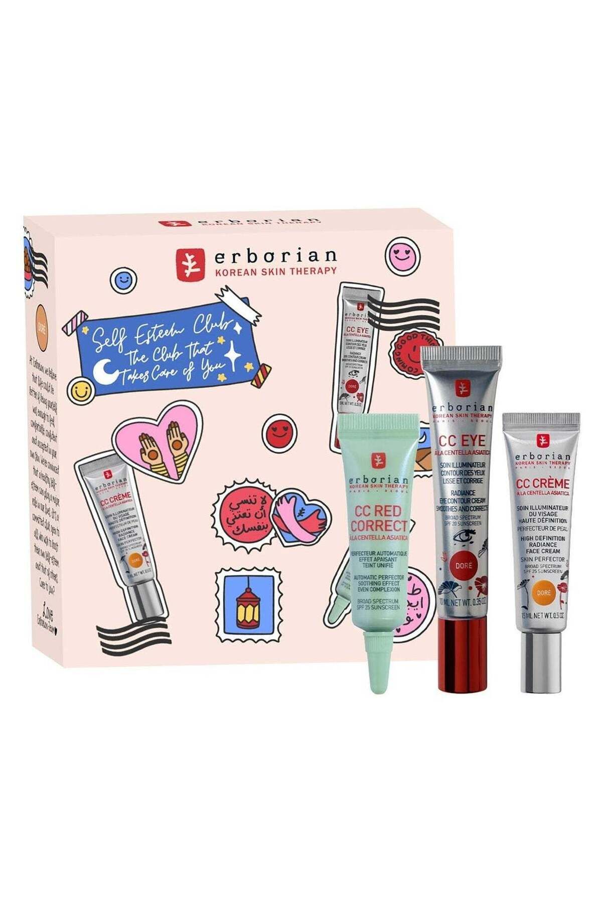erborian-CC Family Kit - Doré (40ml) | Skin-Perfecting & Illuminating Care 1