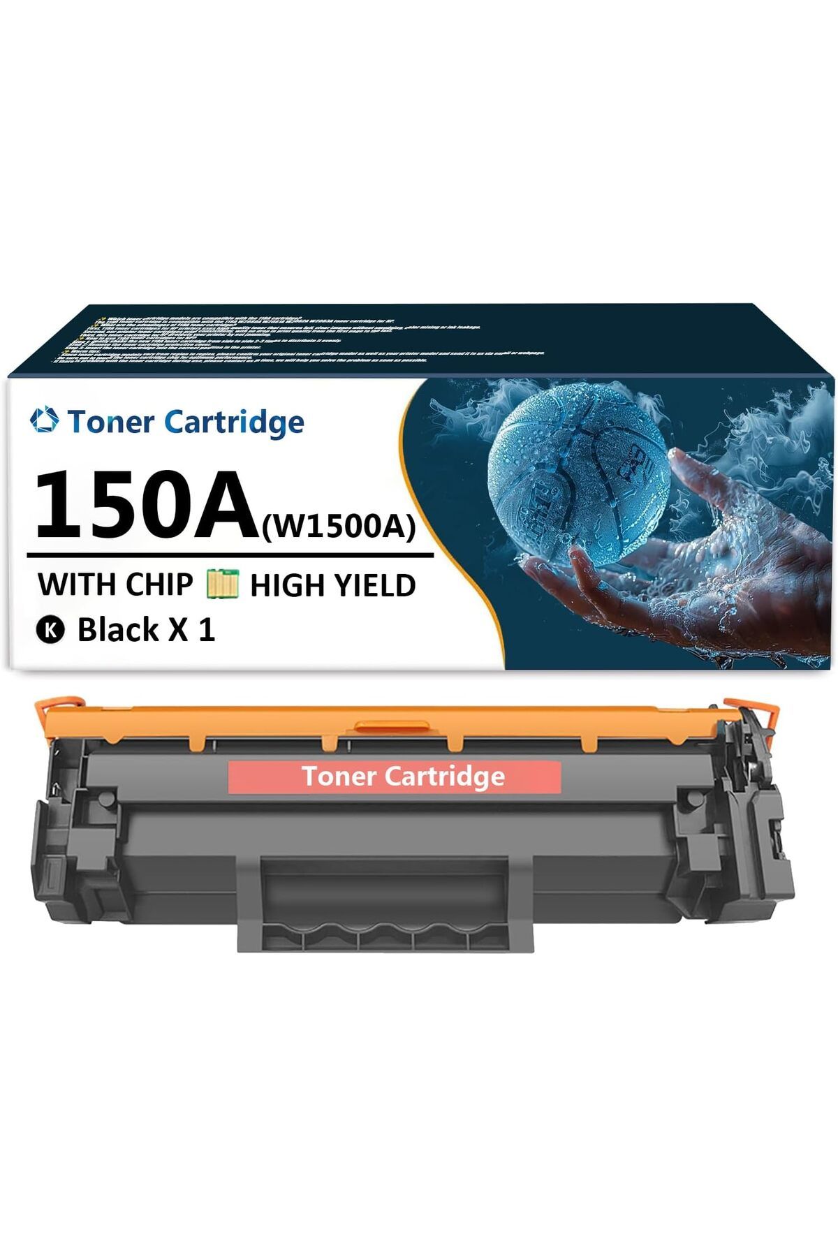 HP W1500A (150A) Siyah Muadil Toner Çipli - M111 / MFP M141*RESİM TEMSİLİDİR*