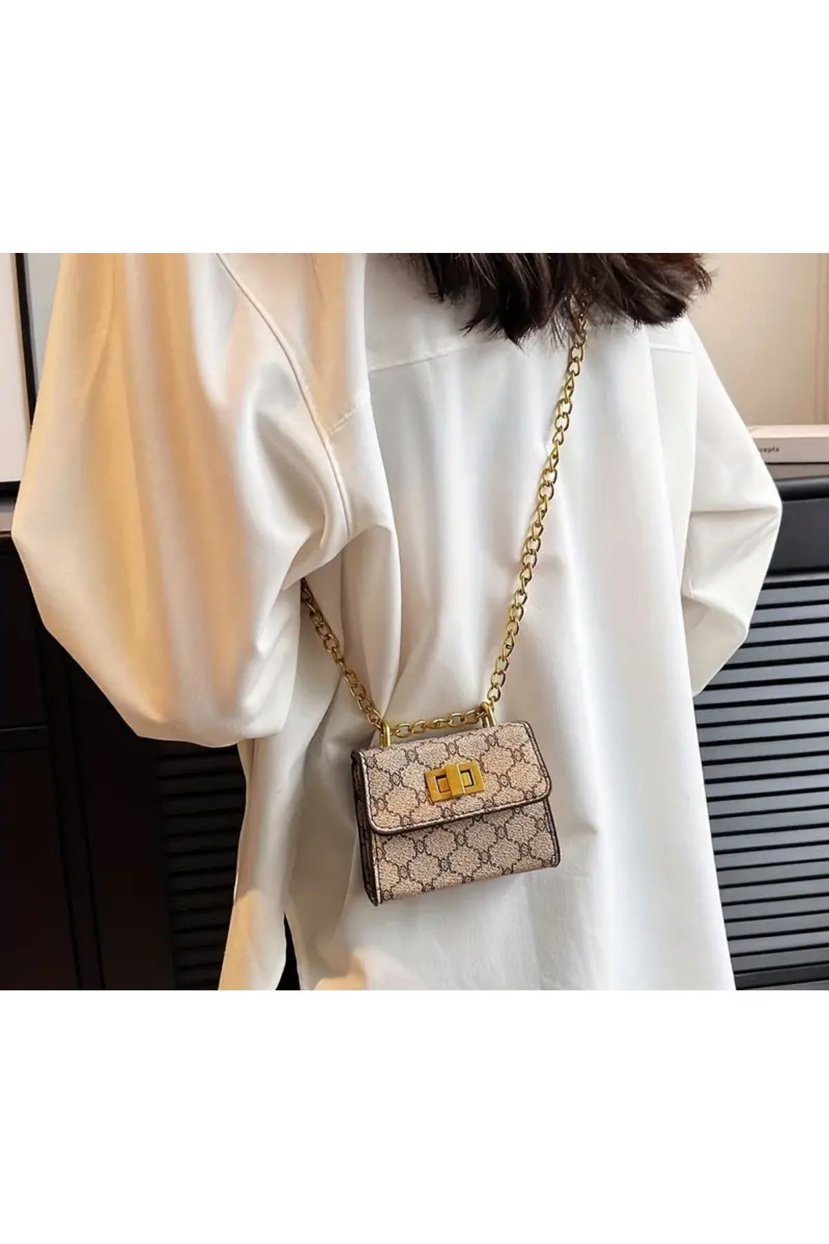 La Saade Y2k İthal Mini Tote Kol ve Çapraz Çanta