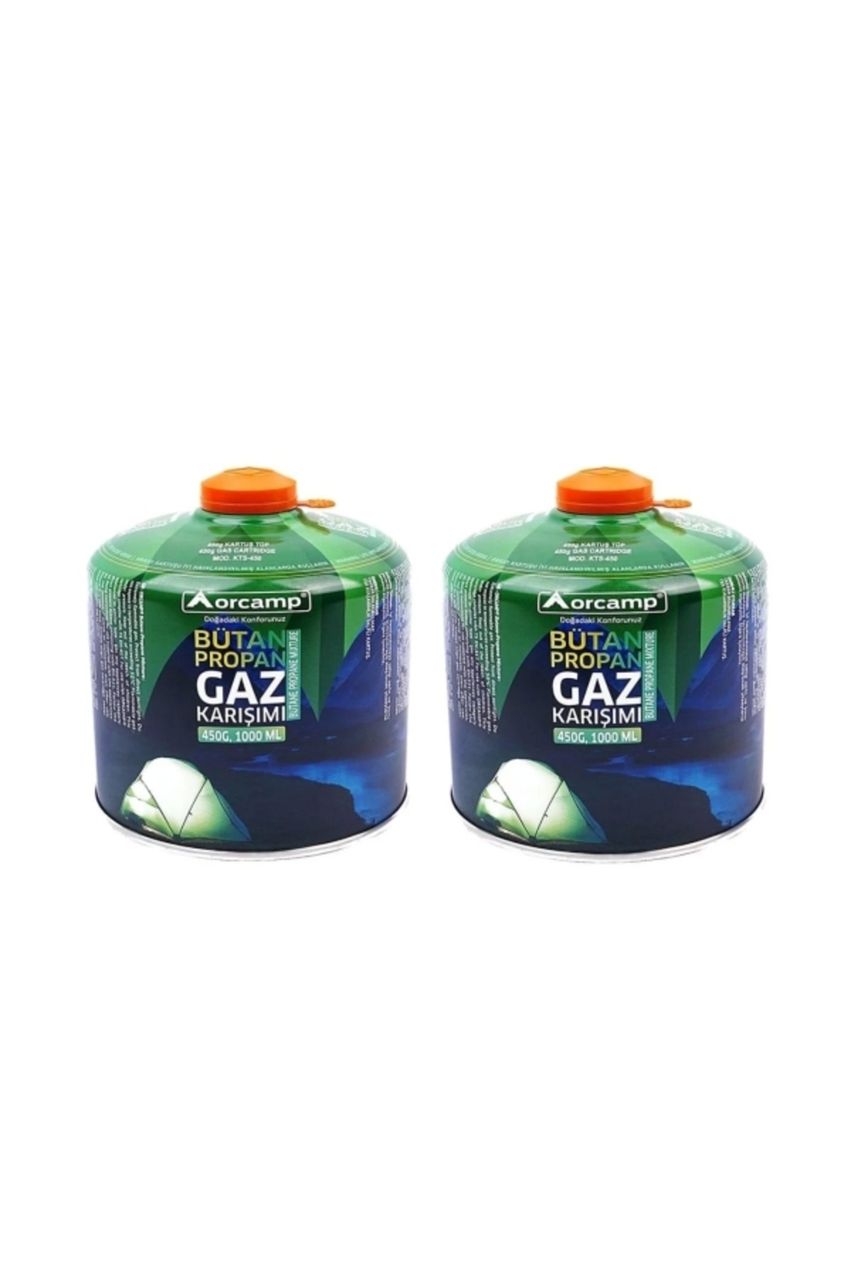 Orcamp 450 gram Kamp Kartuşu 2 Adet
