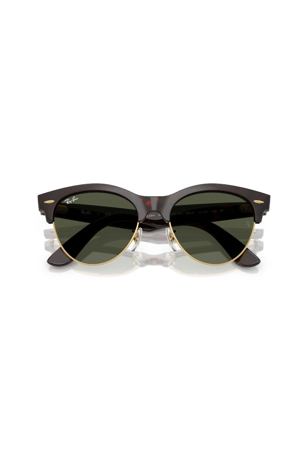 عینک آفتابی زنانه راسته | ری بن Ray-Ban RB2341 990/31 51 - تصویر 4