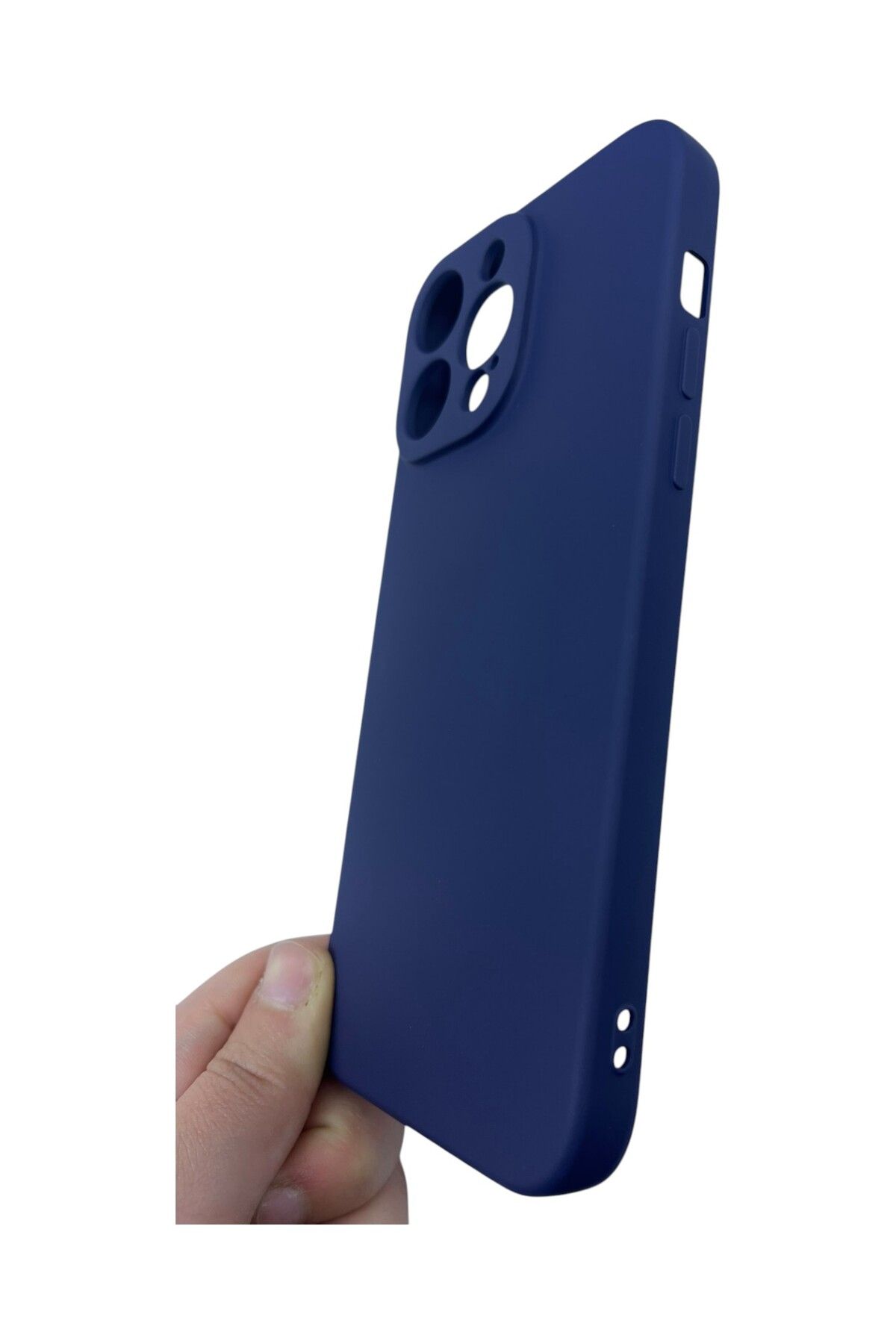 Di Aksesuar iPhone 14 Pro Max uyumlu Lacivert Lansman Kılıf