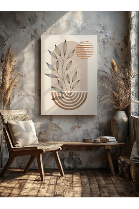 visdora Dekoratif Bohem Ev Ofis Mutfak Salon Duvar dekorasyon Kanvas Tablo