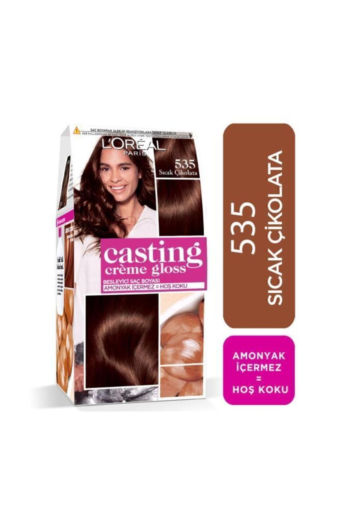Casting Creme Gloss 535 Sıcak Çikolata Saç Boyası - 3600523302949