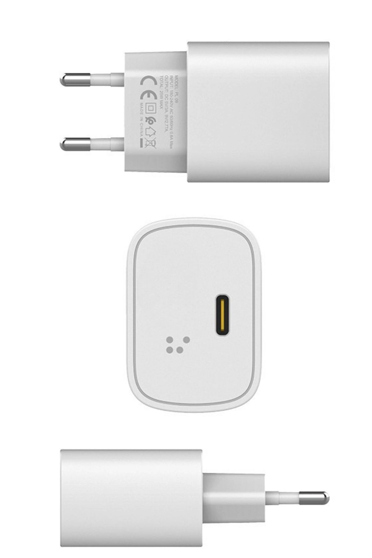 Redclick Pl09 Akım Korumalı Samsung Iphone Uyumlu Hızlı Type-c Şarj Aleti 25w