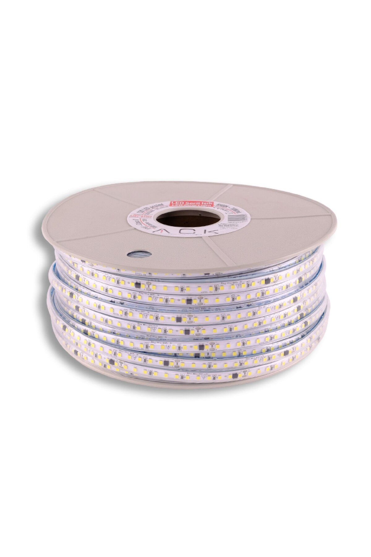 ACK 3535 120 LED/METRE AMBER 220V ŞERİT LED IP65 10MMX5MM