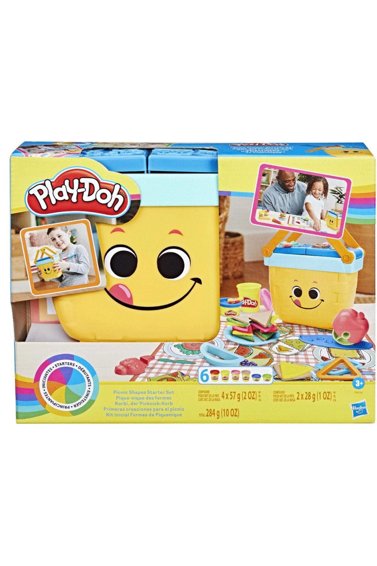 Skygo F6916 Play-Doh Piknik Şekilleri Başlangıç Seti +3 yaş