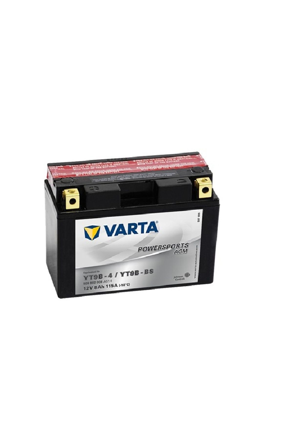 Varta Kawasaki Zr1100 1100cc 1992 - 1995 Akü Varta Sulu Bakımsız