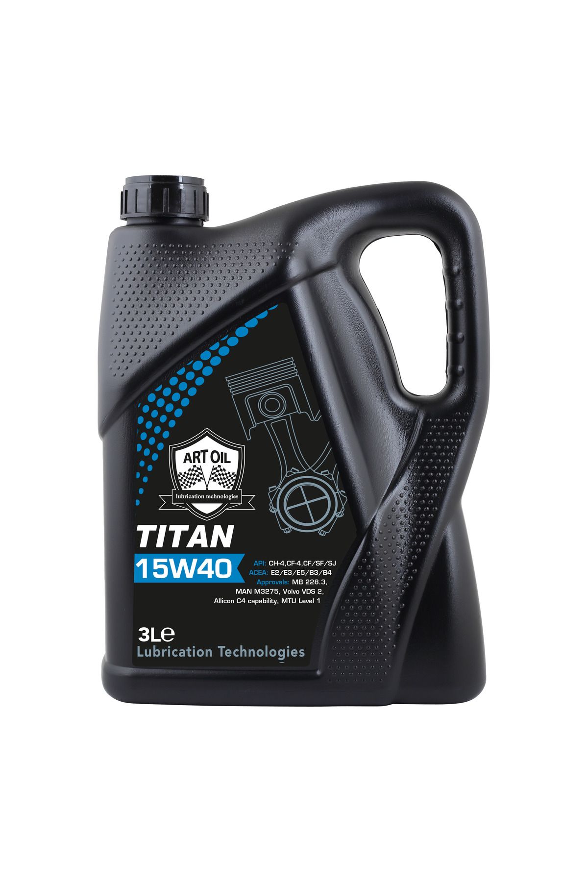 artoil TITAN 15W-40 MOTOR YAĞI 3 LİTRE (2025 ÜRETİM)