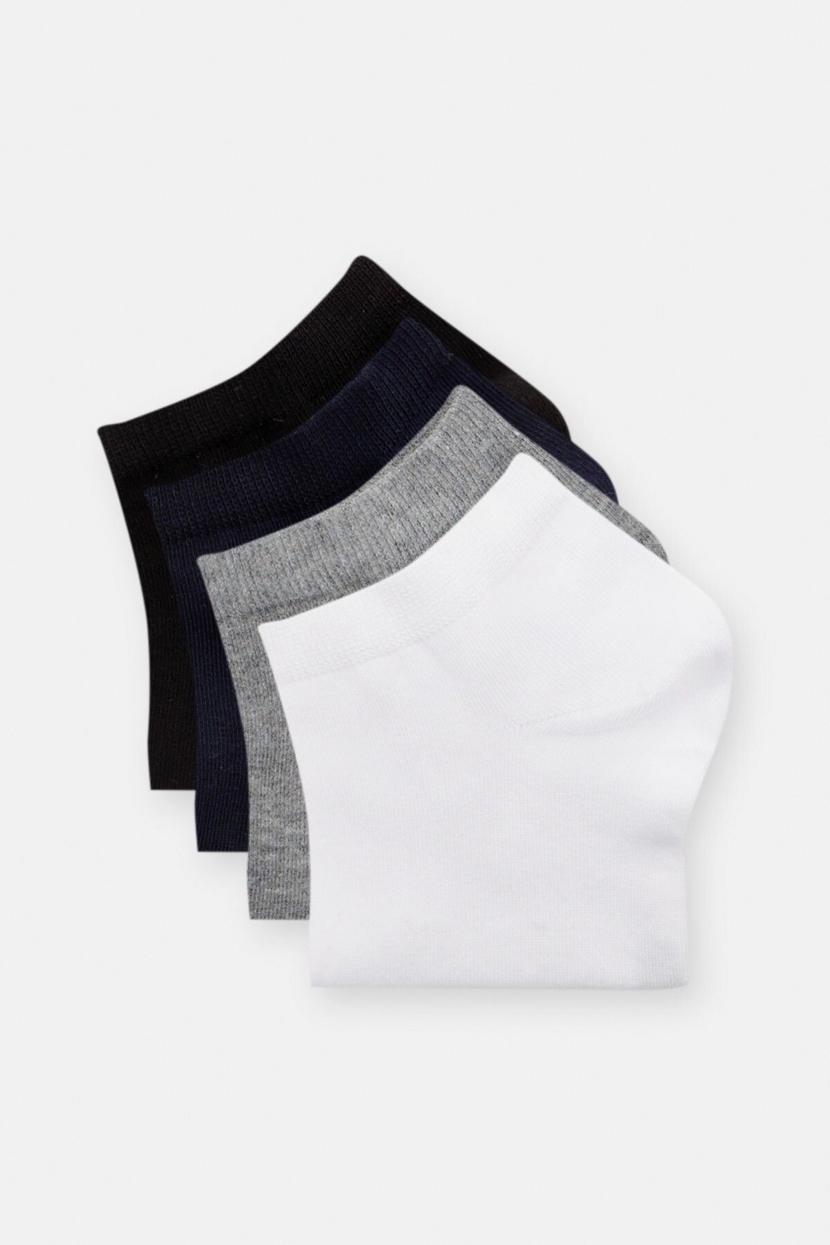 Pull & Bear 4'lü basic kısa çorap seti