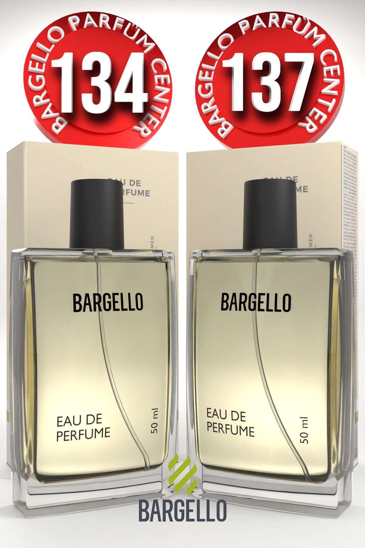 Bargello 134 Kadın Parfüm Oriental 50 ML EDP + Bargello 137 Kadın Parfüm Floral 50 ML EDP
