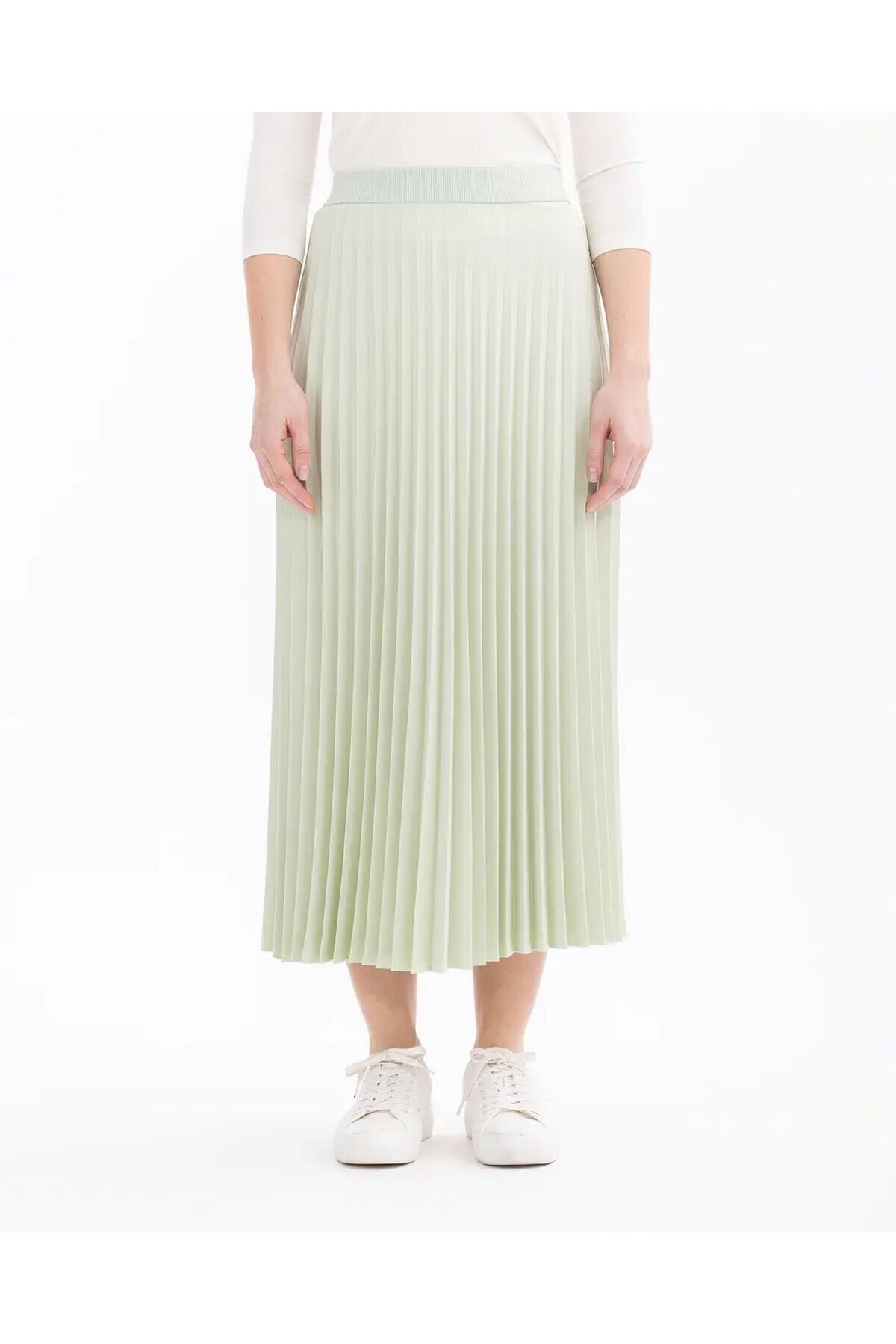 SEÇİL-1008 Model Pleated Skirt -11242106001008 Qys Skirt#24-03 2