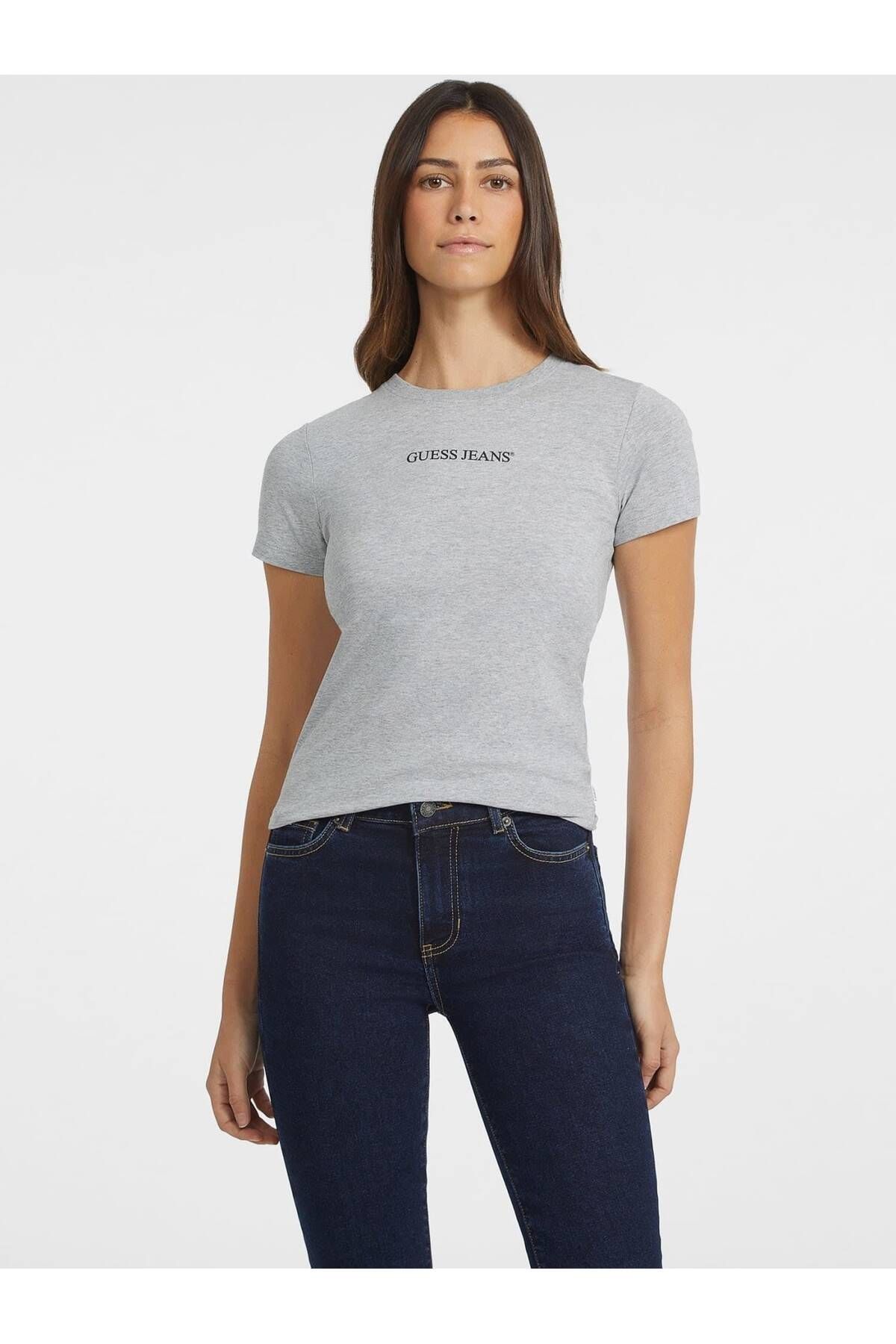 Guess Slim Logo Print Tee