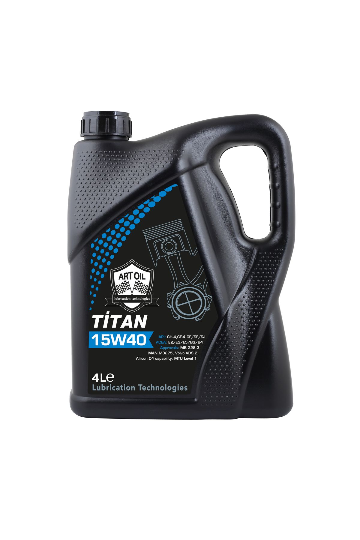 artoil TITAN 15W-40 MOTOR YAĞI 4 LİTRE (2025 ÜRETİM)