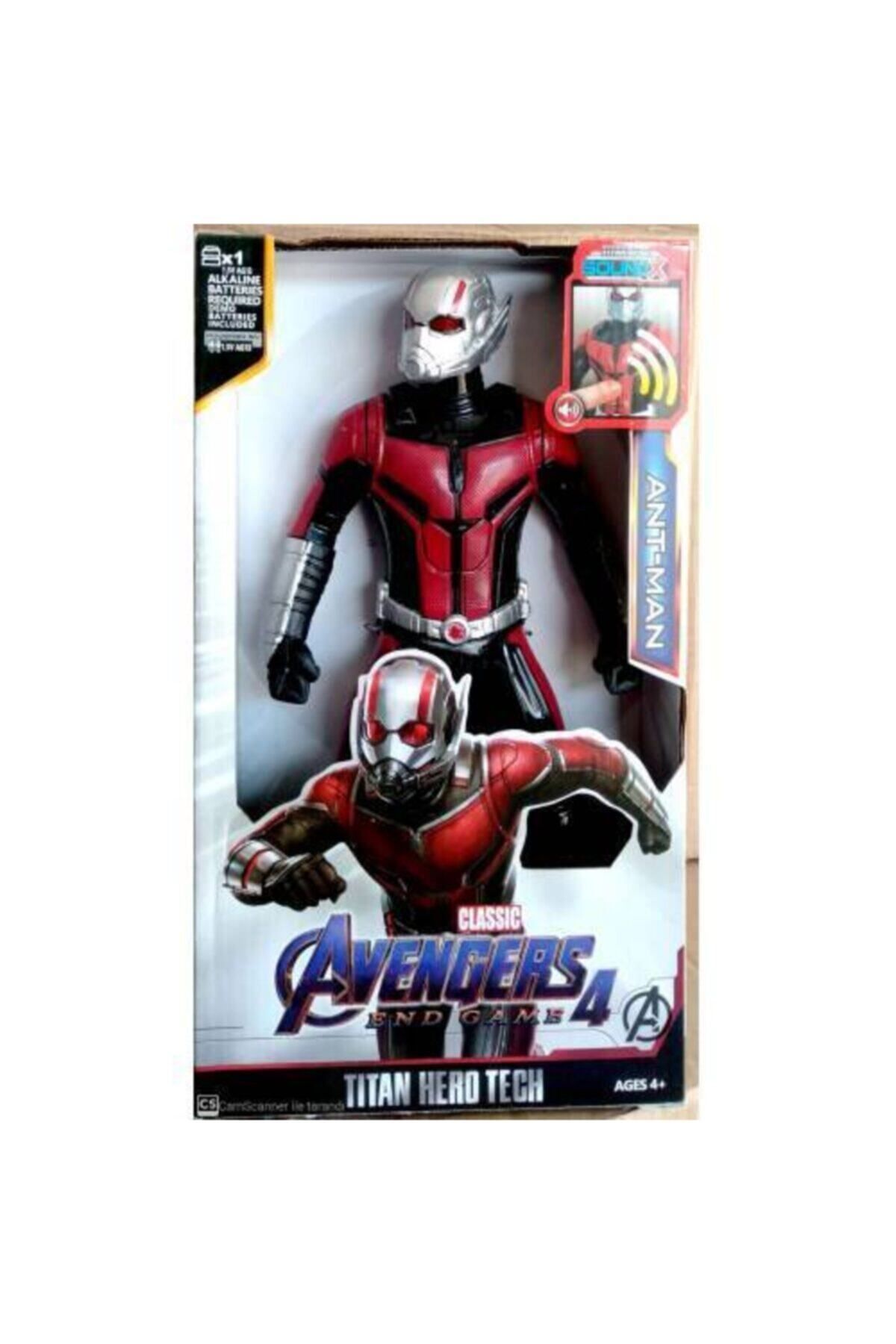 FEN TOYS Antman Işıklı Ve Sesli Aksiyon Figür Oyuncak 30 Cm - Antman Figür - Sesli Ant-man Figür