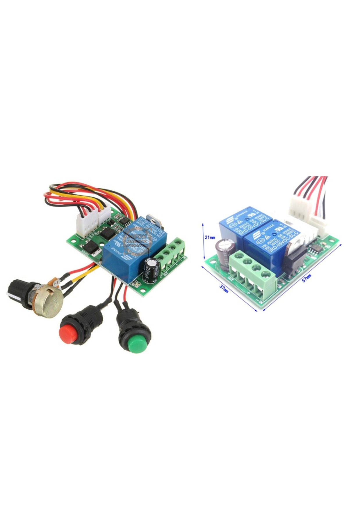 Meon Robotik Otomasyon 6-24V Dc Motor Hız-Yön Kontrol Devresi