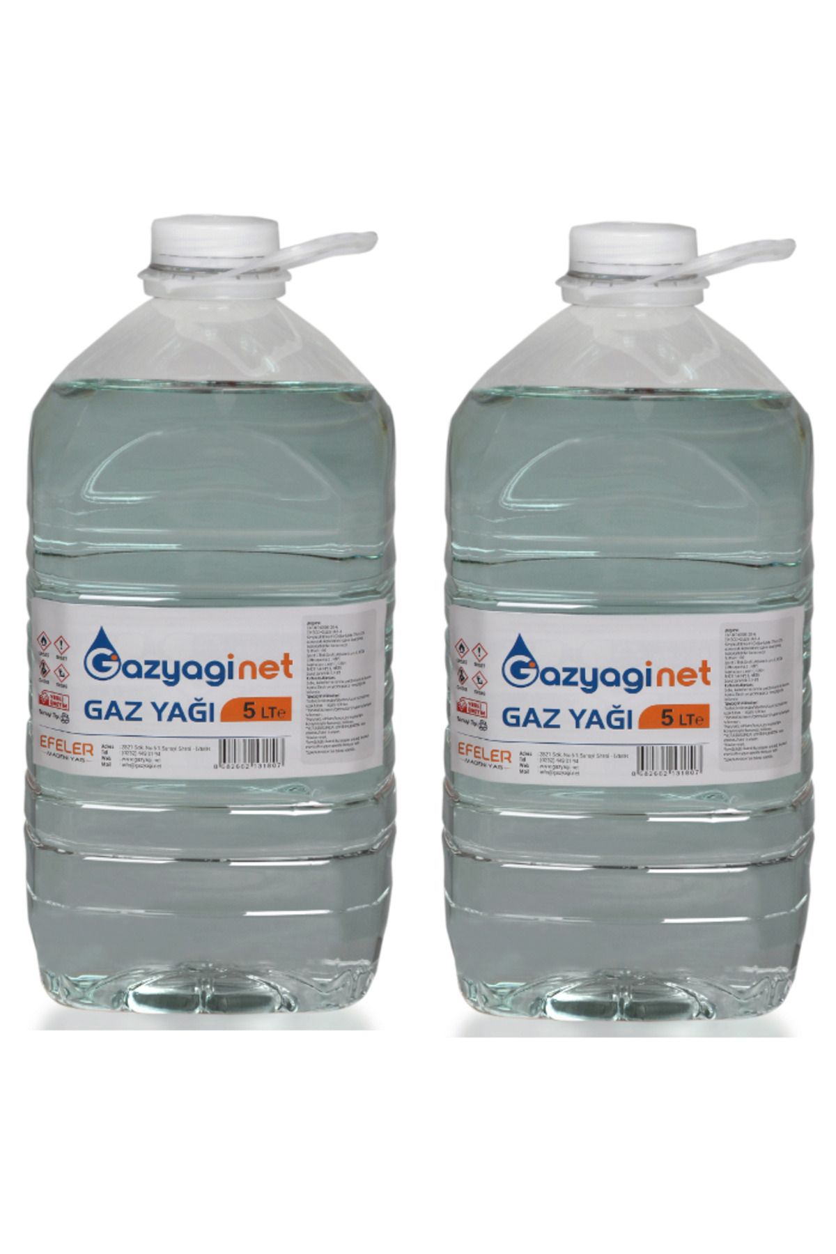 Gazyaginet Gazyağı Kerosen 10 litre (2 x 5 Litre)