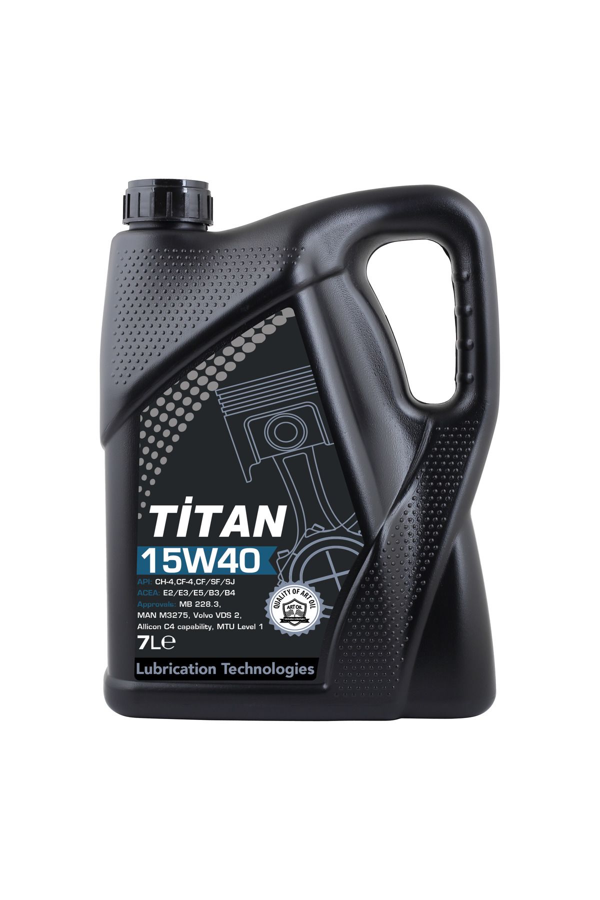 artoil TITAN 15W-40 MOTOR YAĞI 7 LİTRE (2025 ÜRETİM)