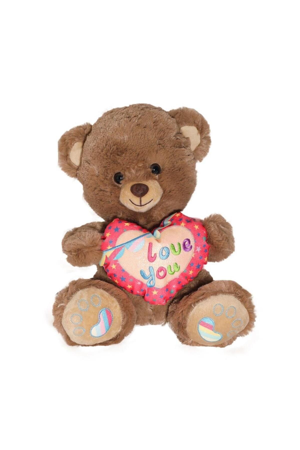 Skygo PJH2324 Peluş Kalpli Ayı Love You 30 cm -Vardem