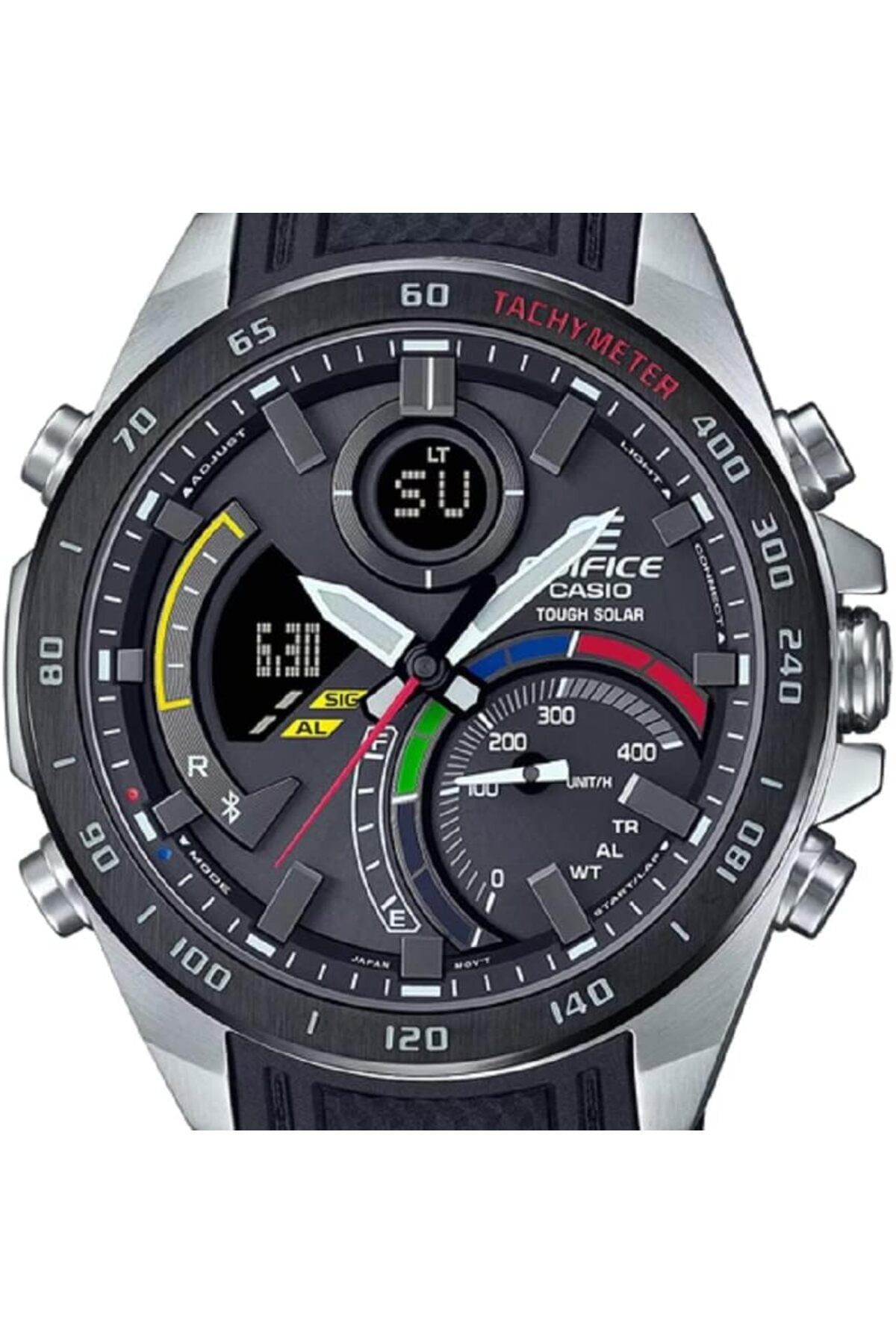 Casio-Edifice Bluetooth Connect Analog-Digital Black Dial Men's Watch 5