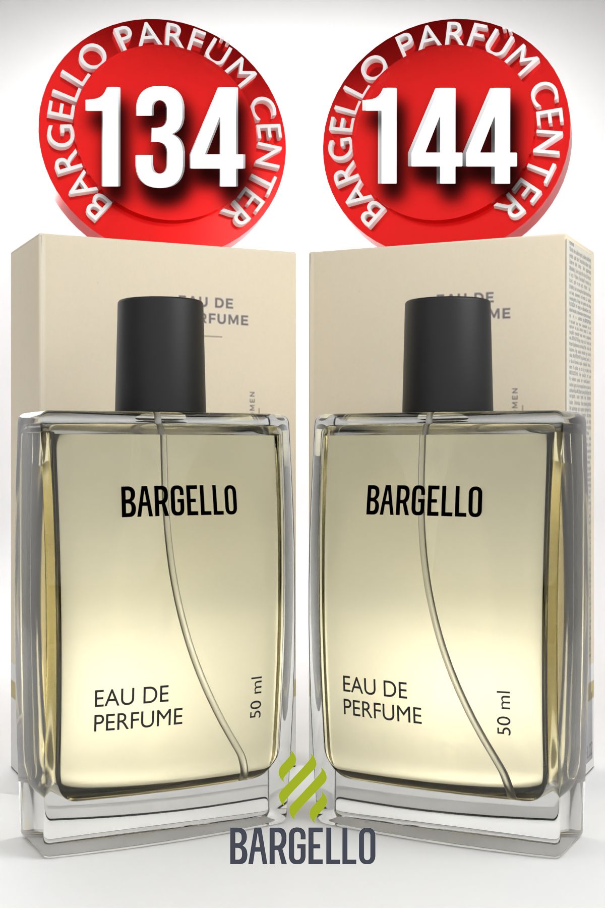 Bargello 134 Kadın Parfüm Oriental 50 ML EDP + Bargello 144 Kadın Parfüm Floral 50 ML EDP
