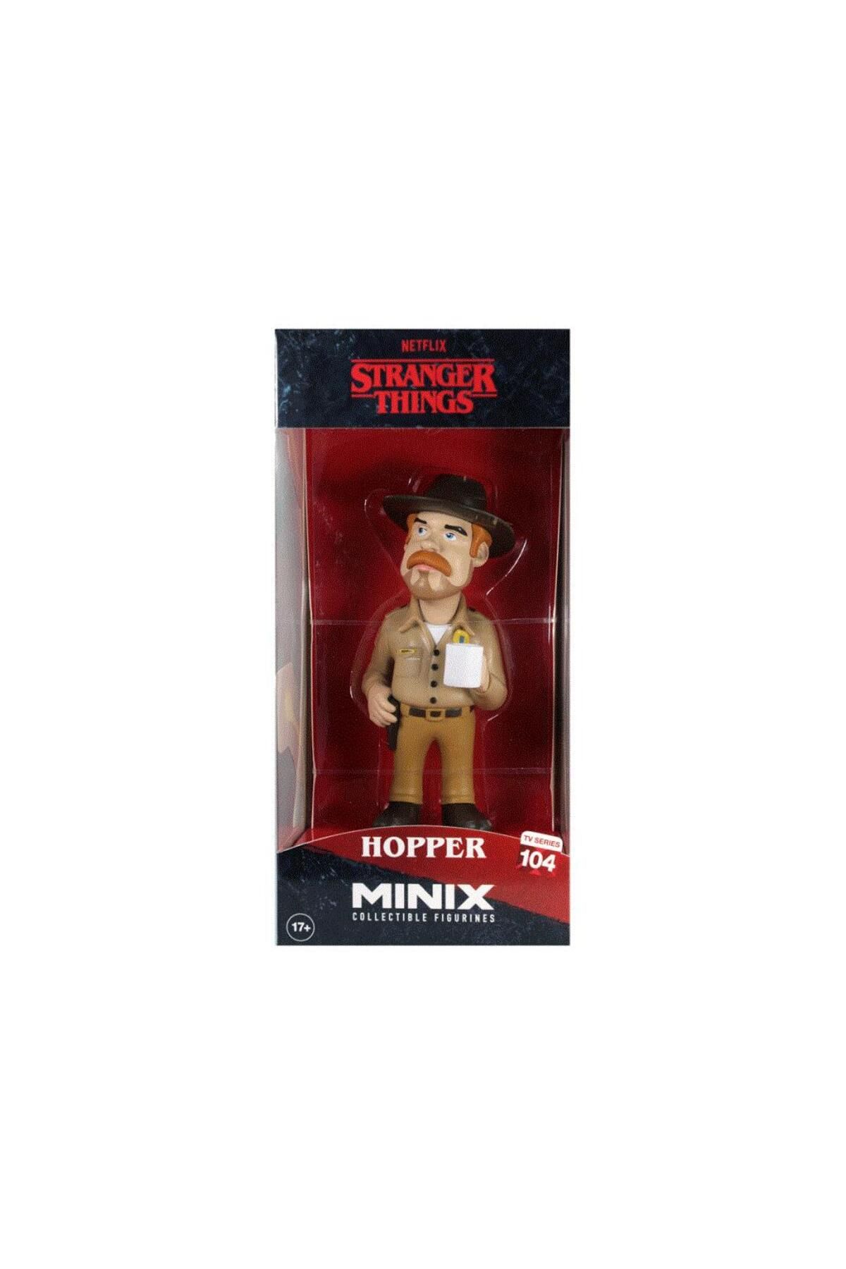 Skygo Nessi World MNX09000 Minix Koleksiyon Figürü Hooper - Stranger Things - 13876