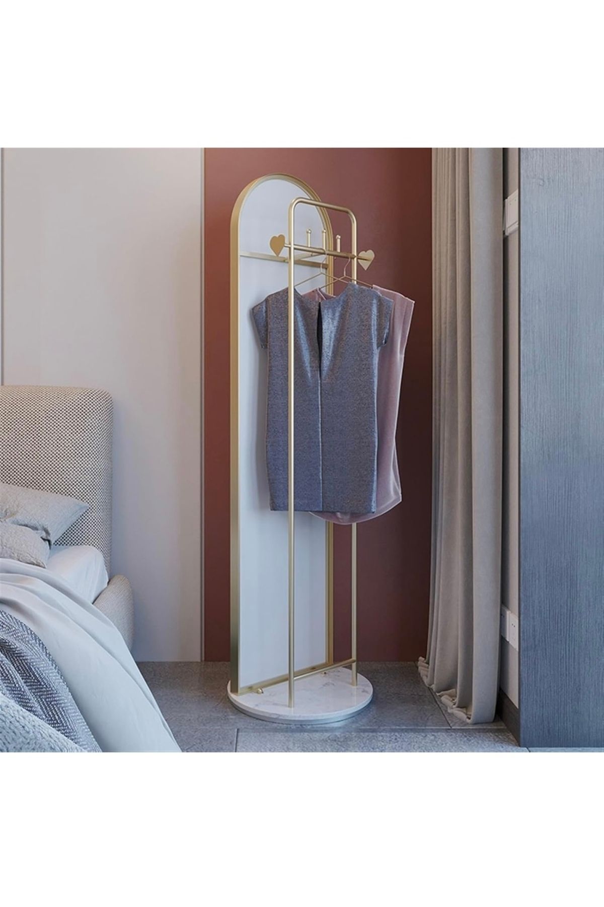 larissa design Portmanto ayna askılık