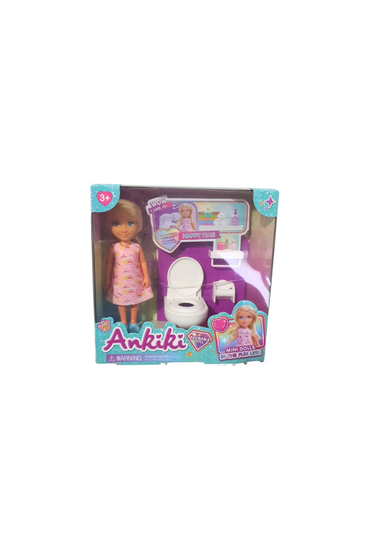 Yumurcak Oyuncak Shr 5" ANKIKI KLOZETLİ SET