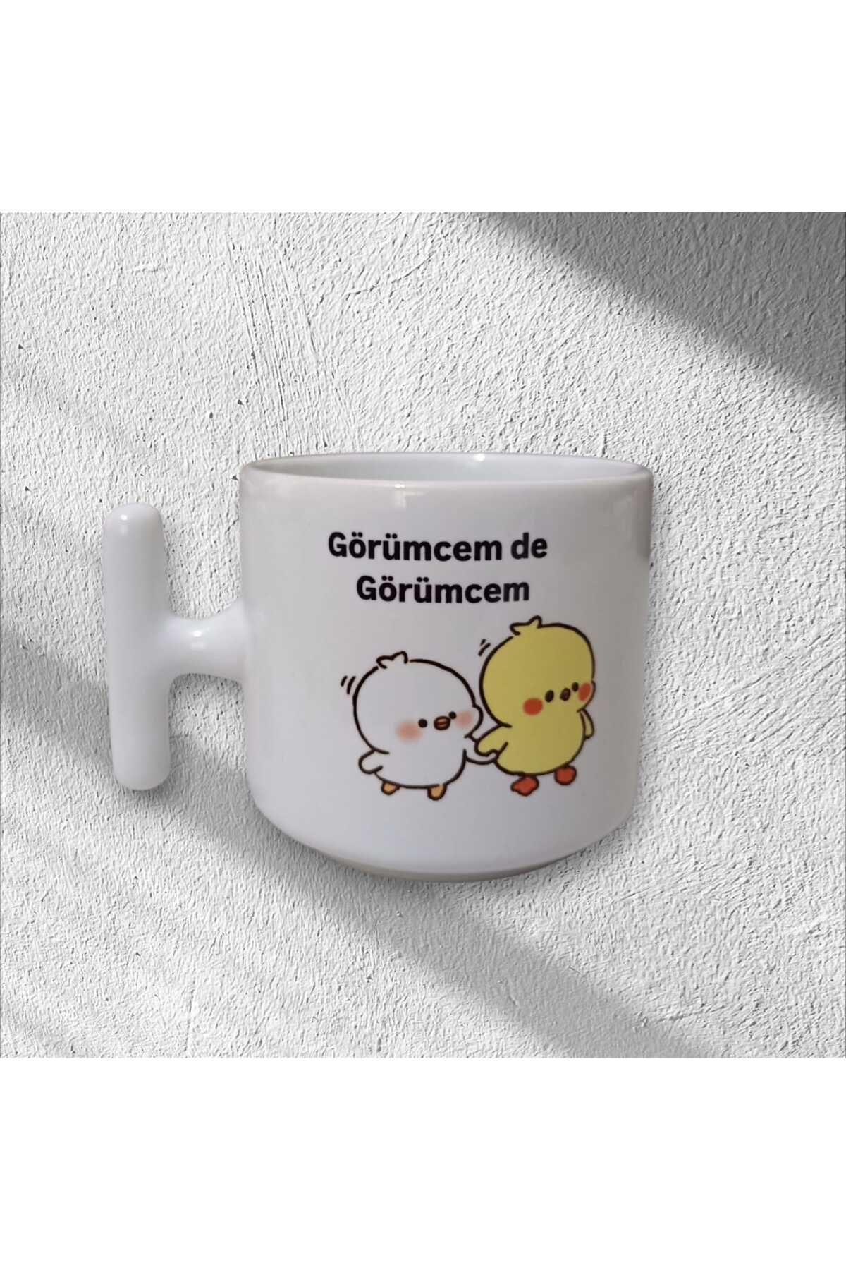 GameFruy "Görümcem De Görümcem" Çift Taraf Baskılı Kupa- Seramik Çay, Kahve Hediyelik Bardağı