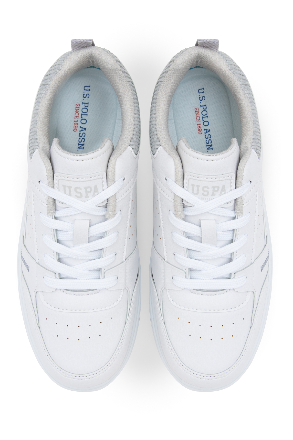 U.S. Polo Assn.  Erkek Beyaz Spor Ayakkabı 50304813-VR013 - Görsel 6