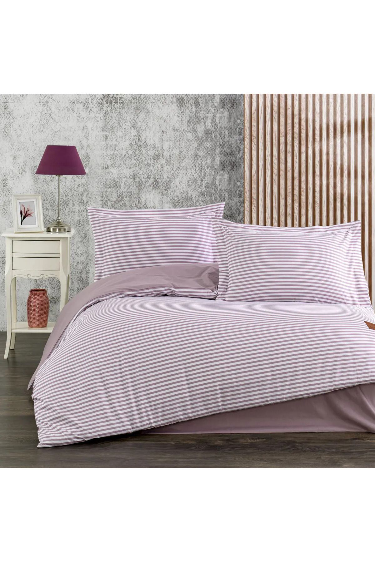 ELLE HOME Bonni Poplin Çift Kişilik Nevresim Takımı - V2