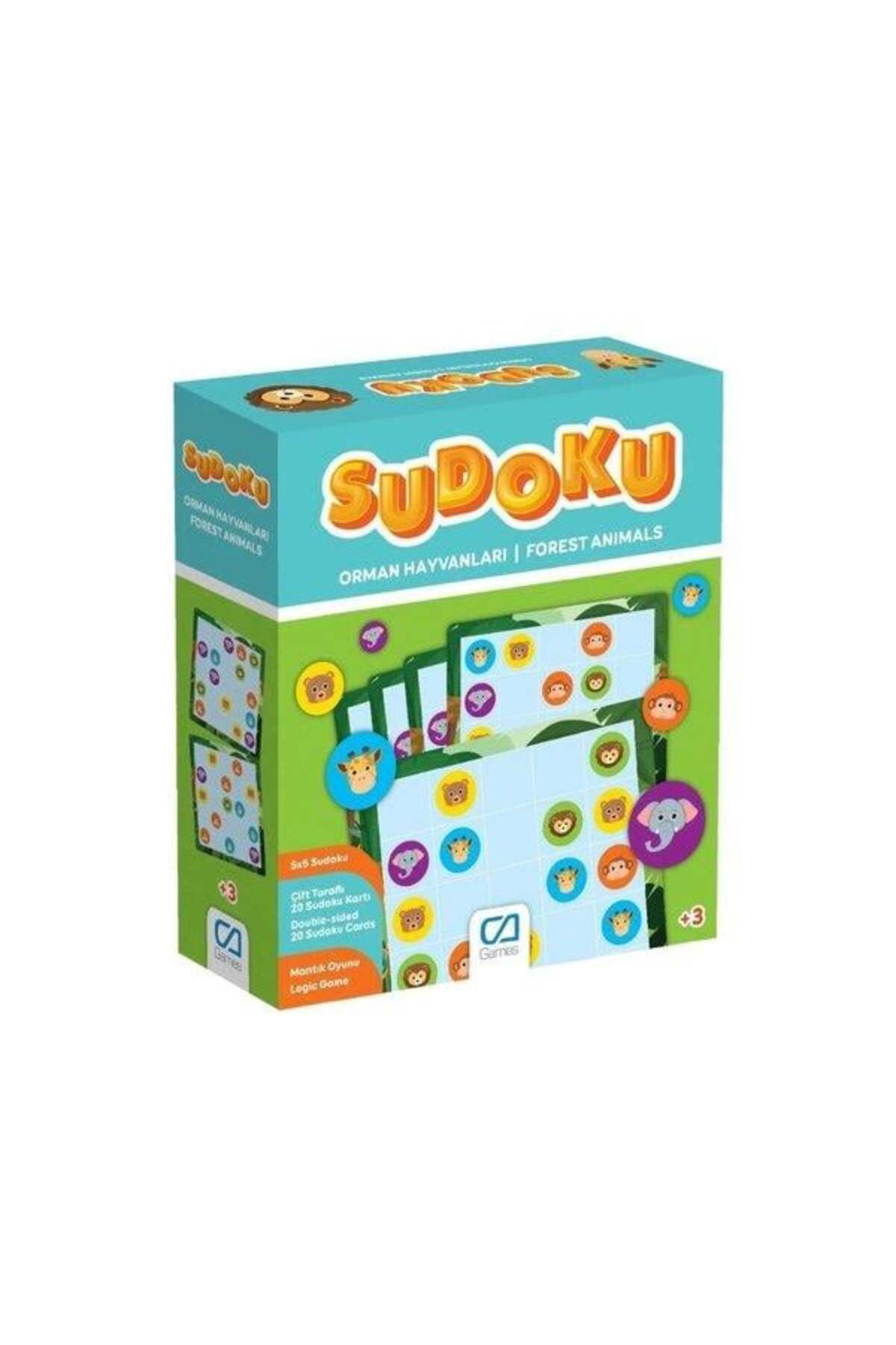 Yumurcak Oyuncak CA Games Sudoku Orman Hayvanları