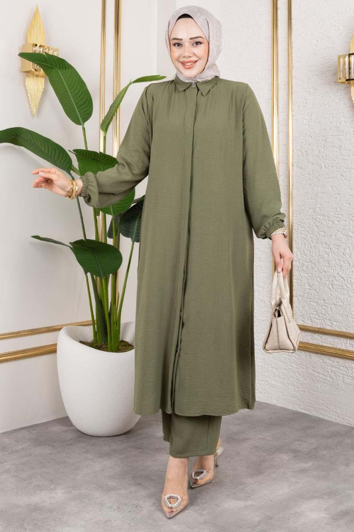 Mec Fashion Uzun Tunikli Aerobin Takım