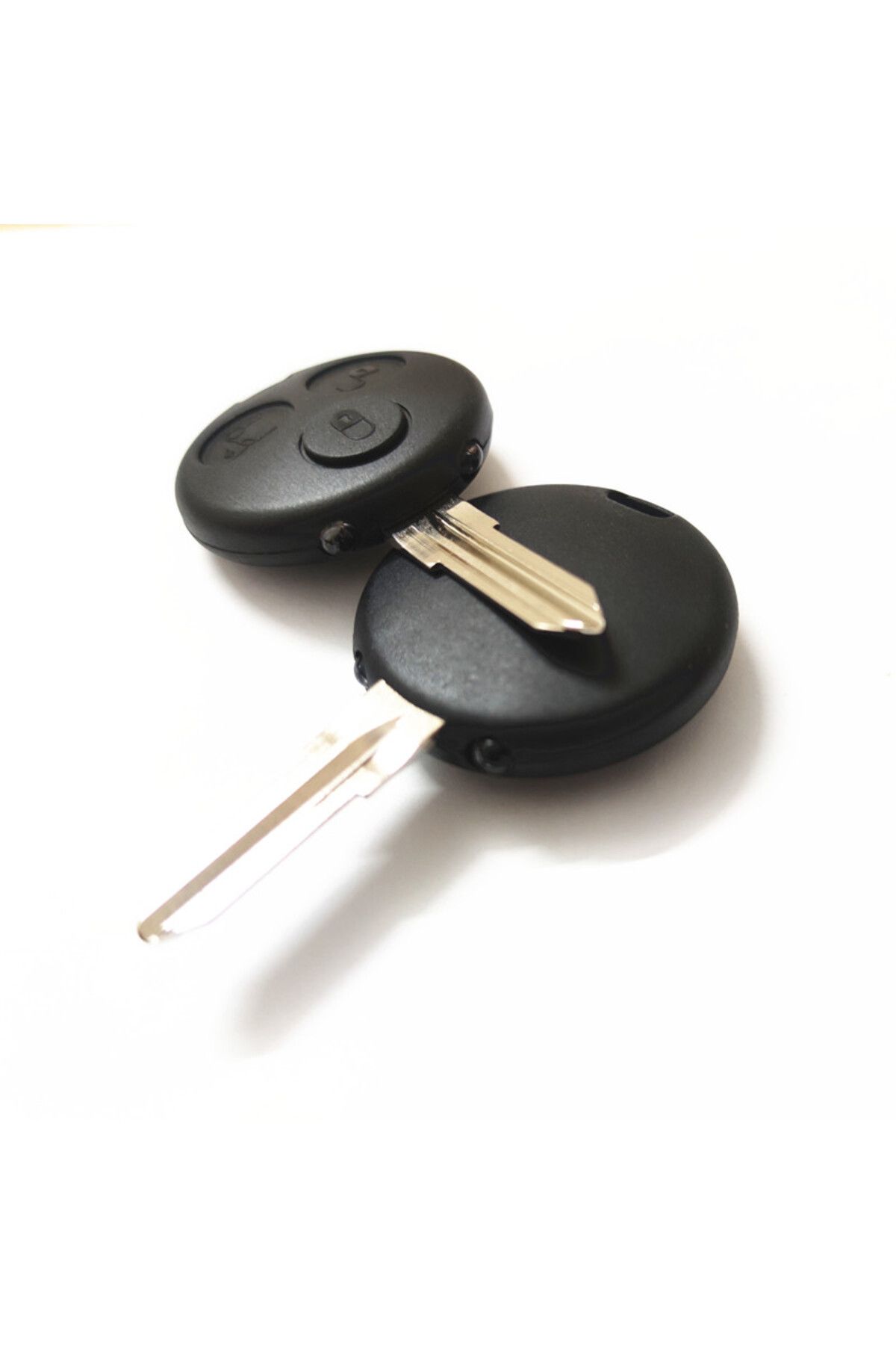 Wilongda-3 Buttons with 2 Infrared Lights 3 Button Remote Key AEC Chip 433Mhz for Mercedes Benz Smart Fortwo 3