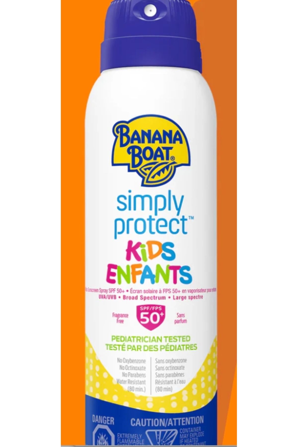 Banana Boat Simply Protect Kids Enfants 50 Spf Güneş Kremi 141 ml
